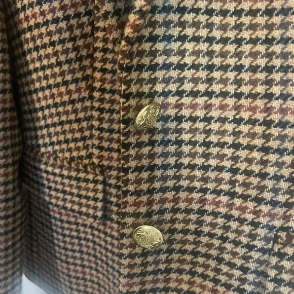 J. Crew Brown Houndstooth Blazer - Picture 7 of 8